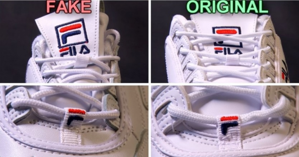 Как отличить Fila Disruptor от подделки?