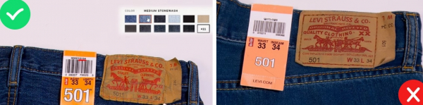 Как отличить настоящие и поддельные Levi's?