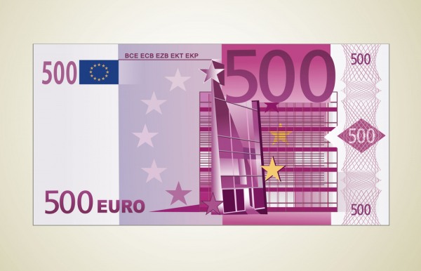 Как распознать фальшивую банкноту номиналом 500 евро