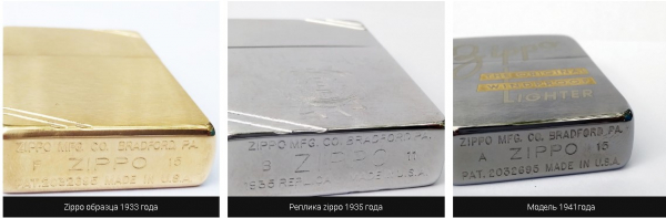 Как отличить поддельную настоящую Zippo от подделки