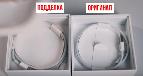 Как отличить поддельные AirPods внешне