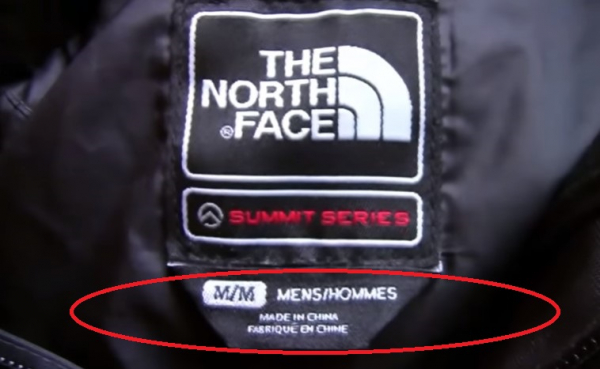 The North Face - Как отличить оригинал от подделки?