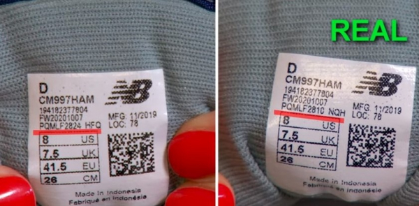 В чем разница между подлинным и поддельным New Balance?