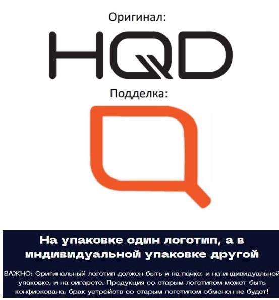 Как определить фальшивый HQD