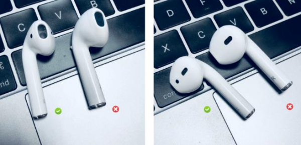 Как отличить поддельные AirPods внешне