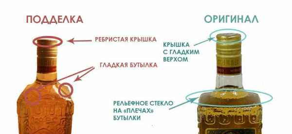 Как отличить подделку от подлинной текилы Olmeca?