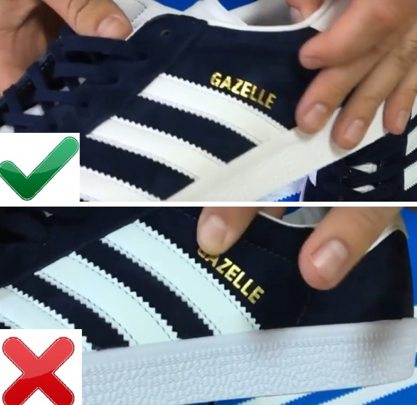 ADIDAS GAZELLE - Как отличить подделку от настоящей